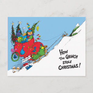 Hoe de Grinch de kerst stal! Feestdagenkaart