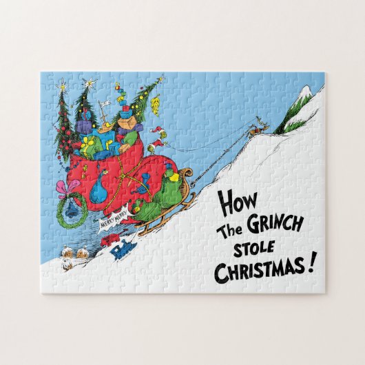 Hoe de Grinch de kerst stal! Legpuzzel (Horizontaal)
