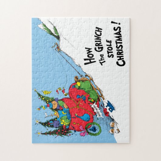 Hoe de Grinch Kerst! Legpuzzel (Verticaal)