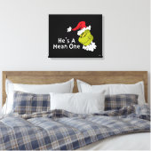 Hoe de Grinch Kerst stal | Hij is een gemene vent Canvas Afdruk (Insitu (Slaapkamer))