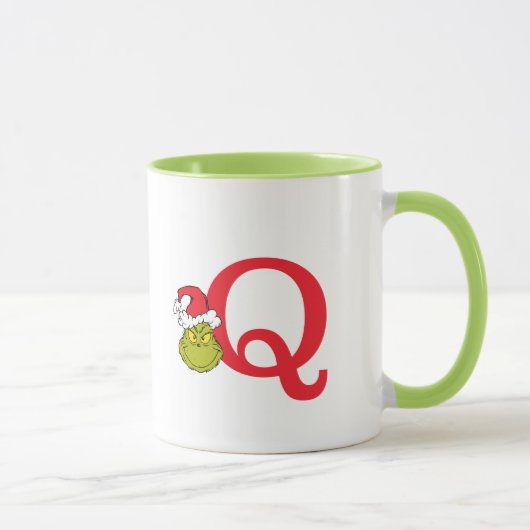 Hoe de Grinch Kerst stal | Monogram Q Mok (Rechts)