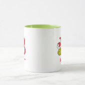 Hoe de Grinch kerst stal | Naam & Monogram B Mok (Midden)