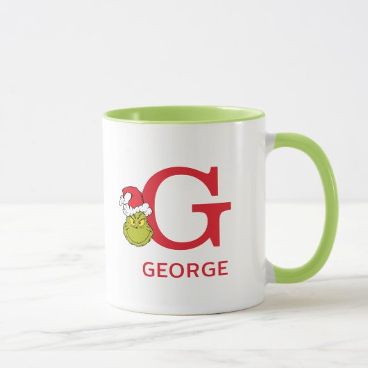 Hoe de Grinch kerst stal | Naam & Monogram G Mok (Rechts)