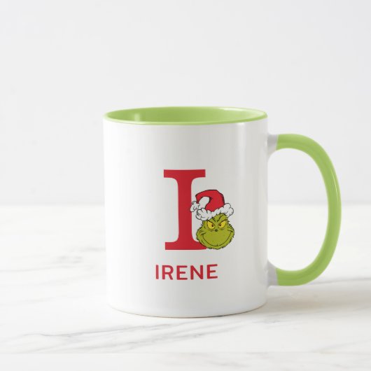 Hoe de Grinch Kerst stal | Naam & Monogram I Mok (Rechts)