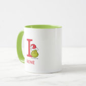 Hoe de Grinch Kerst stal | Naam & Monogram I Mok (Voorkant links)