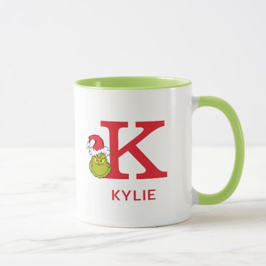 Hoe de Grinch Kerst stal | Naam & Monogram K Mok (Rechts)