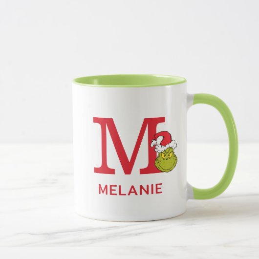 Hoe de Grinch kerst stal | Naam & Monogram M Mok (Rechts)