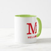 Hoe de Grinch kerst stal | Naam & Monogram M Mok (Voorkant rechts)