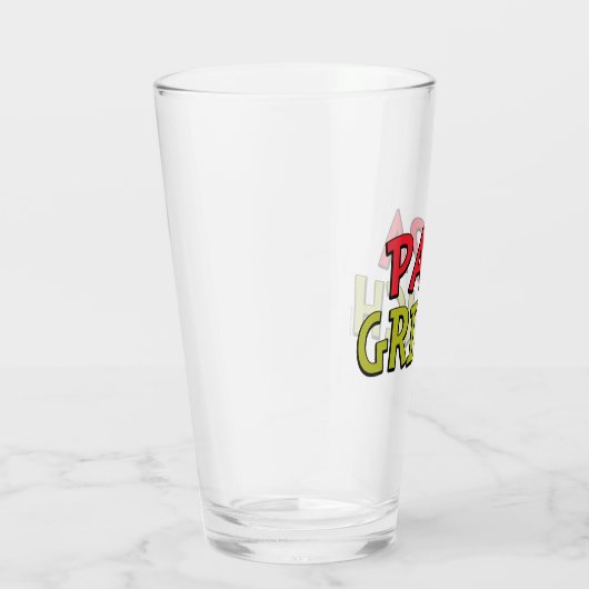 Hoe de Grinch Kerstmis heeft gestolen | Papa Grinc Glas (Rechts)