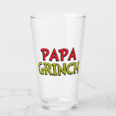 Hoe de Grinch Kerstmis heeft gestolen | Papa Grinc Glas (Voorkant)