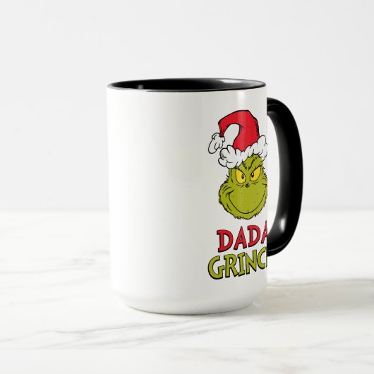 Hoe de Grinch kerstmis houdt | Dada Grinch Mok (Voorkant rechts)