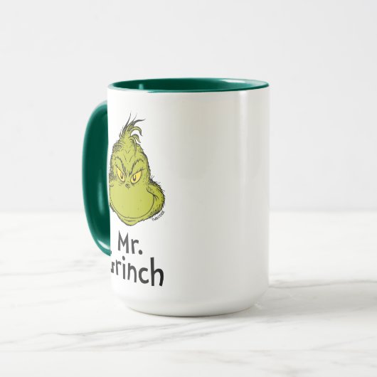 Hoe de Grinch kerstmis houdt | de heer Grinch Mok (Voorkant links)