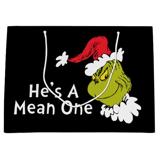 Hoe de Grinch kerstmis houdt | Hij is een gemiddel Groot Cadeauzakje (Voorkant)