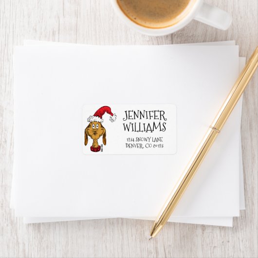 Hoe de Grinch kerstmis houdt | Max is Nice Etiket (Insitu)