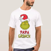 Hoe de Grinch kerstmis houdt | Papa Grinch T-shirt (Voorkant)