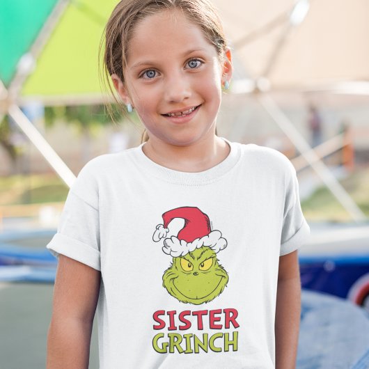 Hoe de Grinch kerstmis houdt | Zuster Grinch T-shirt