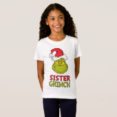 Hoe de Grinch kerstmis houdt | Zuster Grinch T-shirt (Voorkant volledig)