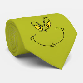 Hoe de Grinch Kerstmis stal gezicht nek stropdas