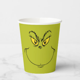 Hoe de Grinch Kerstmis stal gezicht Papieren Bekers