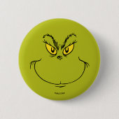 Hoe de Grinch Kerstmis stal gezicht Ronde Button 5,7 Cm (Voorkant)