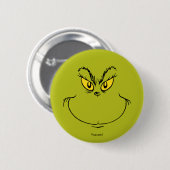 Hoe de Grinch Kerstmis stal gezicht Ronde Button 5,7 Cm (Voorkant /achterkant)