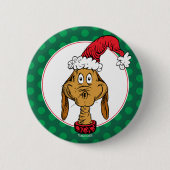 Hoe de Grinch Kerstmis stal | Max is aardig Ronde Button 5,7 Cm (Voorkant)
