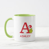 Hoe de Grinch Kerstmis stal | Naam & Monogram A Mok (Links)