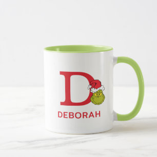 Hoe de Grinch Kerstmis stal Naam & Monogram D Mok