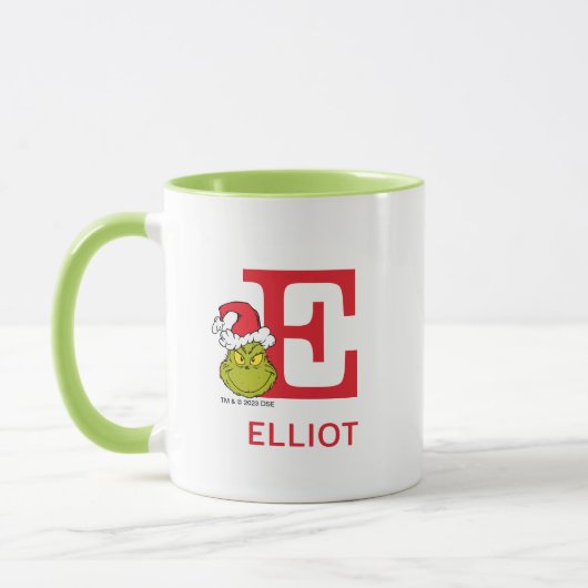 Hoe de Grinch Kerstmis stal | Naam & Monogram E Mok (Links)