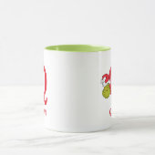 Hoe de Grinch Kerstmis stal | Naam & Monogram Q Mok (Midden)