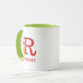 Hoe de Grinch Kerstmis stal | Naam & Monogram R Mok (Voorkant links)