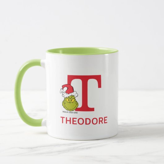 Hoe de Grinch Kerstmis stal | Naam & Monogram T Mok (Links)