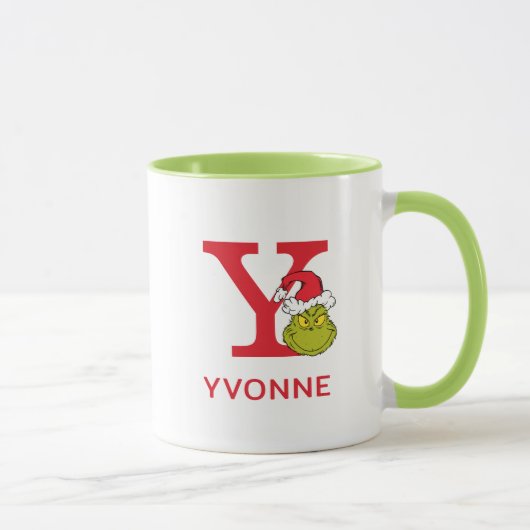 Hoe de Grinch Kerstmis stal | Naam & Monogram Y Mok (Rechts)