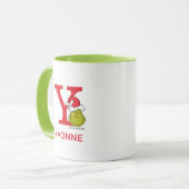 Hoe de Grinch Kerstmis stal | Naam & Monogram Y Mok (Voorkant links)