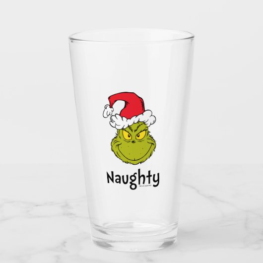 Hoe de Grinch Kerstmis stal | Stoute Grinch Glas (Voorkant)