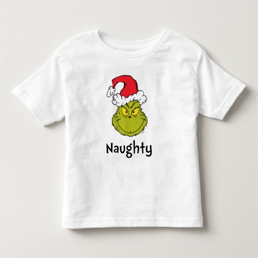 Hoe de Grinch Kerstmis stal | Stoute Grinch Kinder Shirts (Voorkant)