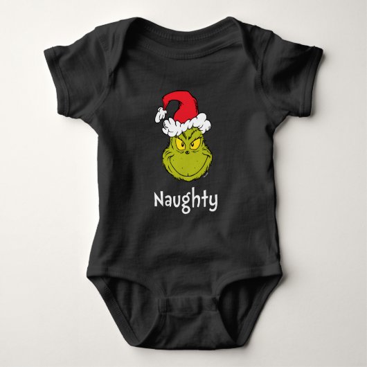 Hoe de Grinch Kerstmis stal | Stoute Grinch Romper (Voorkant)