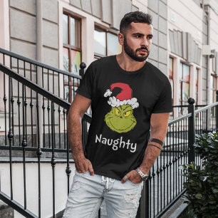 Hoe de Grinch Kerstmis stal Stoute Grinch Tri-Blend Shirt