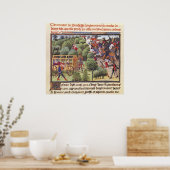 Hoe de hertogin van Aigremont zijn geboorte heeft  Poster (Keuken)