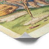 Hoe de Indiërs goud verzamelen van de Streams Poster (Hoek)