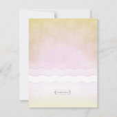 hoe de jaren zijn verlopen - mijlpaal op de verjaa kaart (Achterkant)