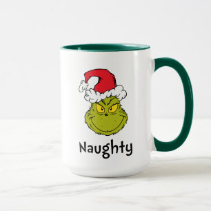 Hoe de knuppel kerstmis ophoudt  Naughty Grinch Mok