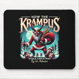 Hoe de Krampus de kerstkrampus stal komt eraan Muismat