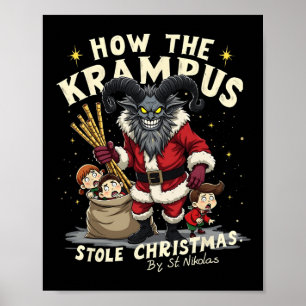 Hoe de Krampus de kerstkrampus stal komt eraan Poster