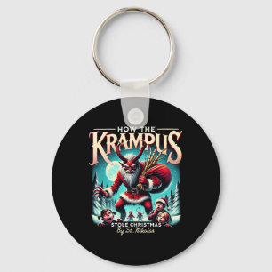 Hoe de Krampus de kerstkrampus stal komt eraan Sleutelhanger