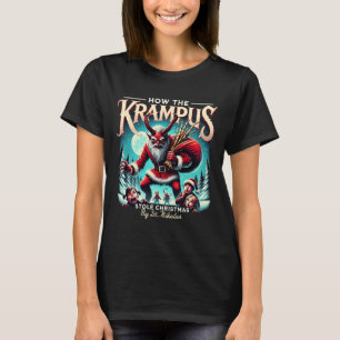Hoe de Krampus de kerstkrampus stal komt eraan T-shirt
