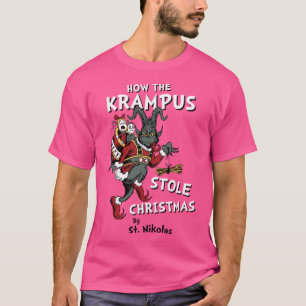 Hoe de Krampus Kerstmis stal Griezelig Schattig Ki T-shirt