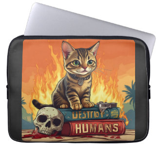 Hoe de mens te vernietigen laptop sleeve