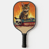 Hoe de mens te vernietigen pickleball paddle (Achterkant)