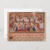 Hoe de Noble King Alexander werd gepoiseerd Briefkaart (Voorkant / Achterkant)